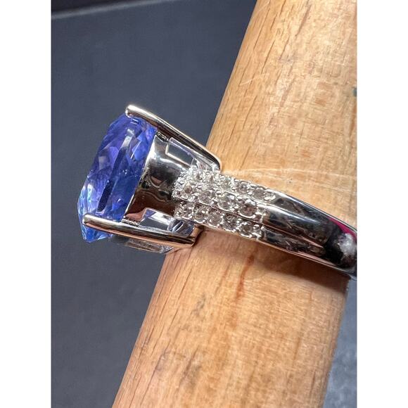 NEW color change fluorite sterling silver ring size 7 - Picture 11 of 16